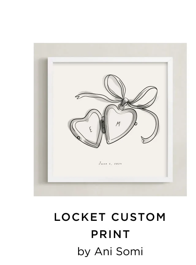 Locket Custom Print