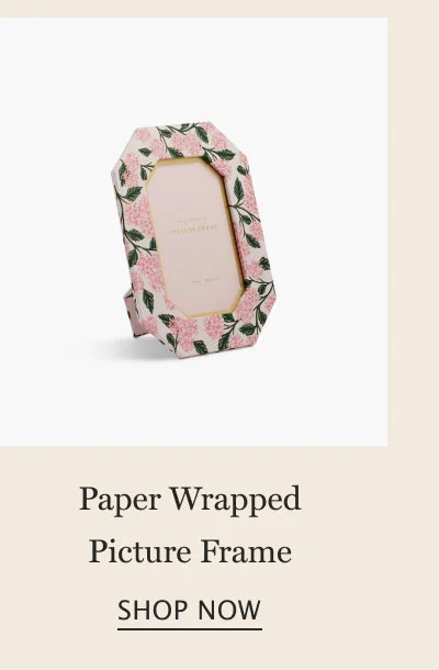 Paper Wrapped Picture Frame