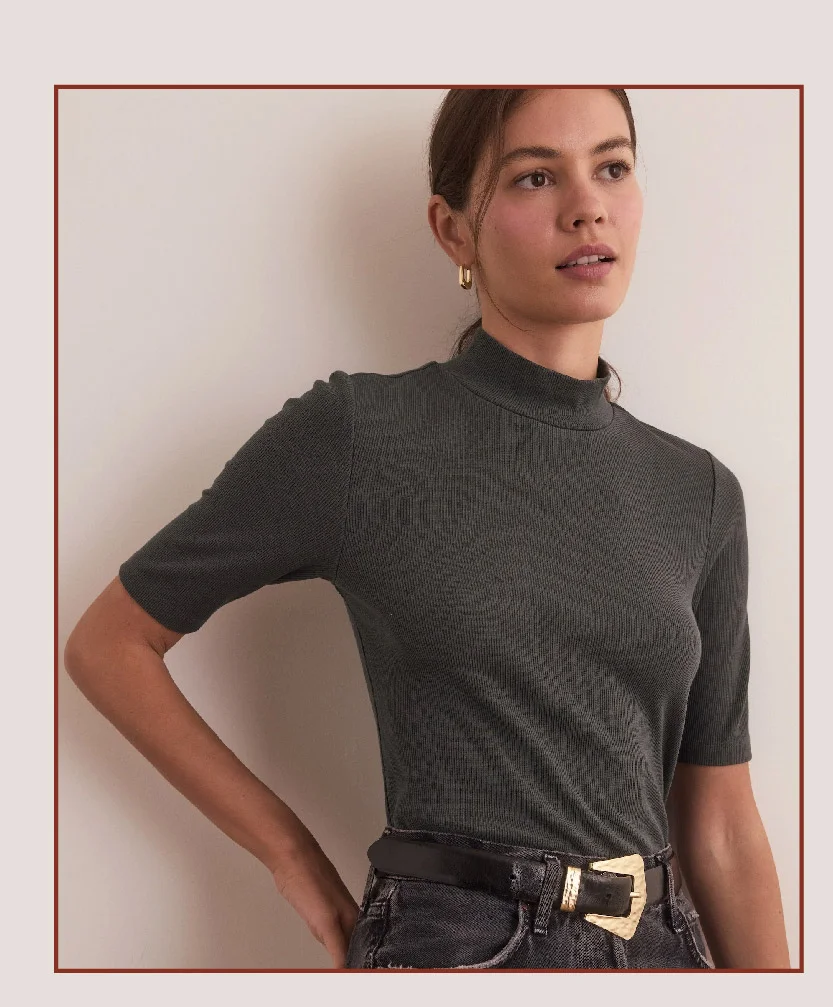 Lexi Mock Neck
