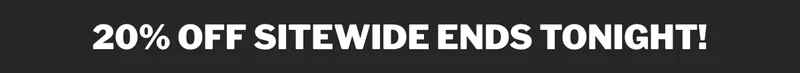 20% off sitewide*  SHOP NOW