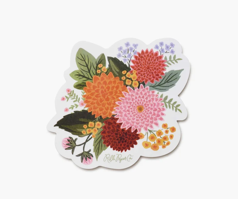 Image of Dahlia Vinyl Sticker
