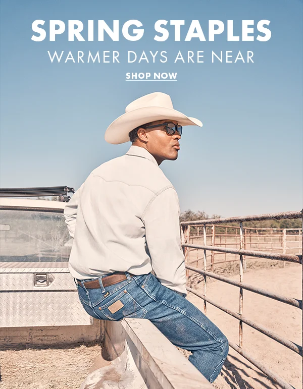 Spring Staples. Warmer Days Are Near. Shop Now