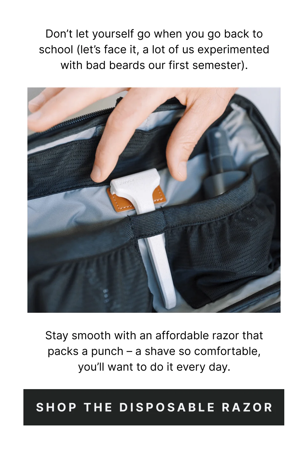[ Shop The Disposable  Razor ]