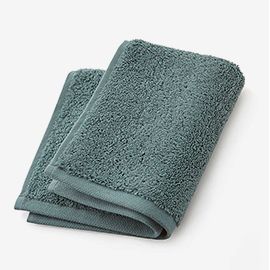Organic 800-Gram Ocean Blue Turkish Cotton Wash Cloth