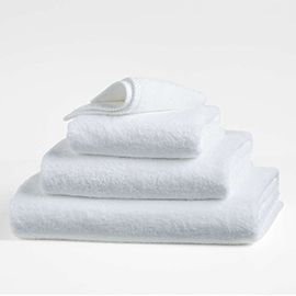 Quick-Dry White Organic Cotton Bath Sheet