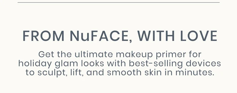 From NuFACE, With love