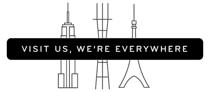 Visit Us, We're Everywhere