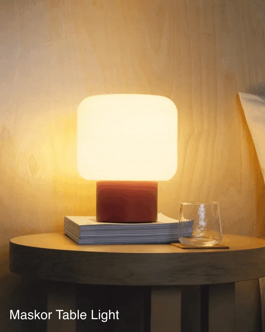 Maskor Table Light | Cantilever Table Light | Noah Wall Light | Kero Table Light