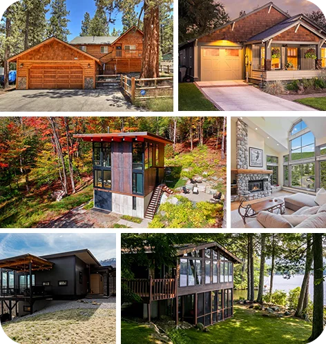 Find the perfect vacation home for fall.
