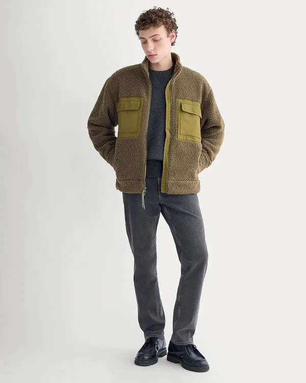 Image | ReTrack Fleece Zip-Up | Beech