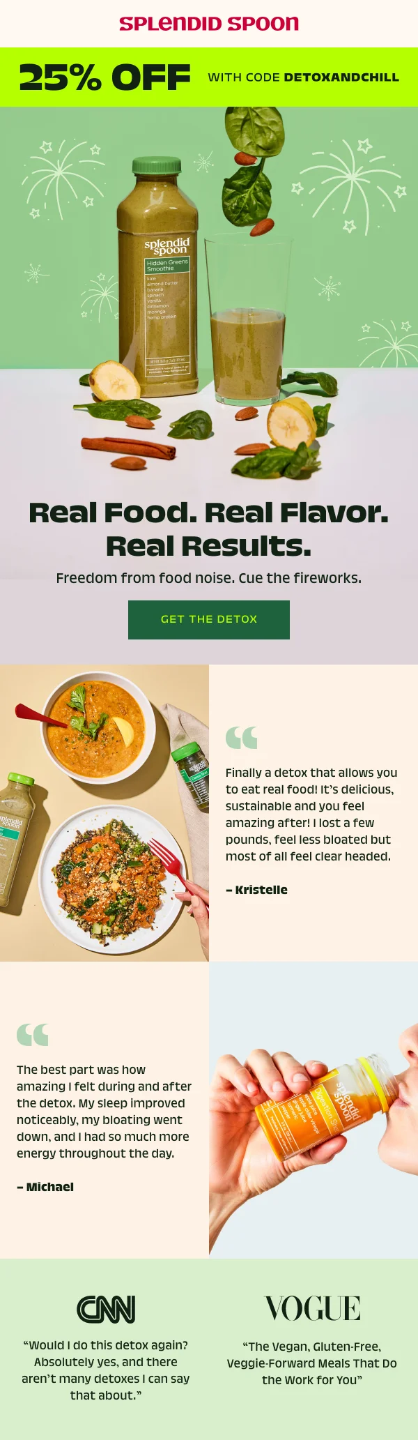 Use code DETOXANDCHILL