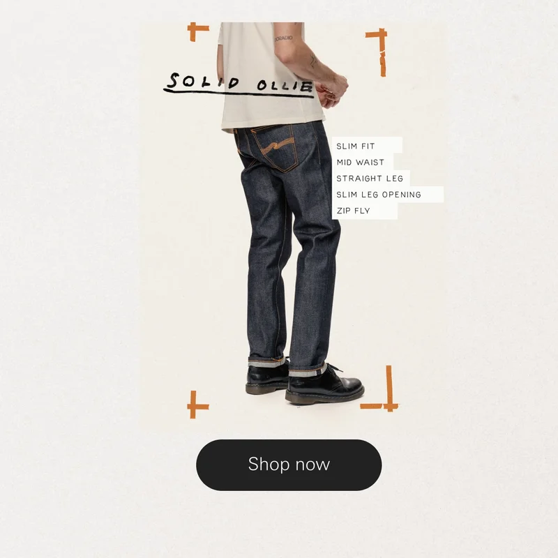 Solid Ollie Dry Japan Selvage