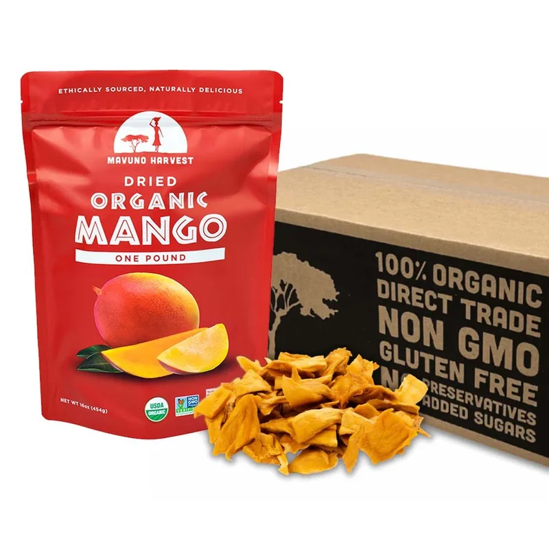 Image of Organic Dried Mango 1 Pound (6-Pack)