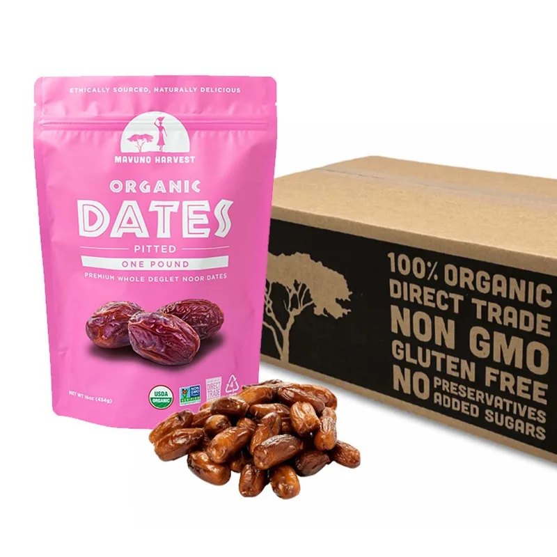 Image of Organic Pitted Dates 1 Pound (6-Pack)