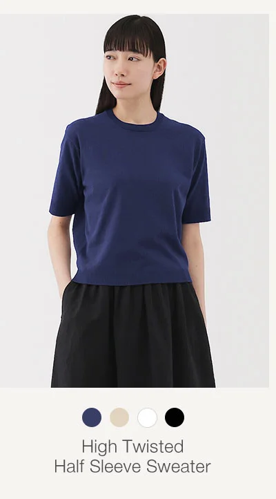 Shop Women's High Twisted Half Sleeve Sweater