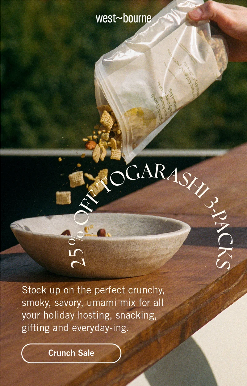 25% OFF Togarashi 3-packs