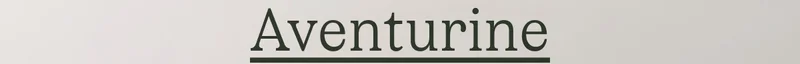 Aventurine