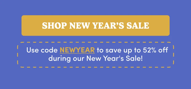 Shop New Year's Sale.