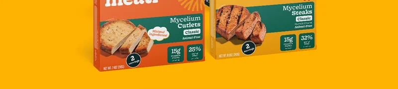 To Enjoy the Juicy, Whole-Cut Protein Made from 98% Mycelium at a Discount.