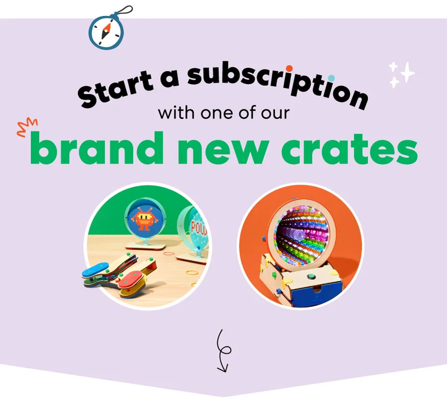 Start a subscription with one of our brand new crates!