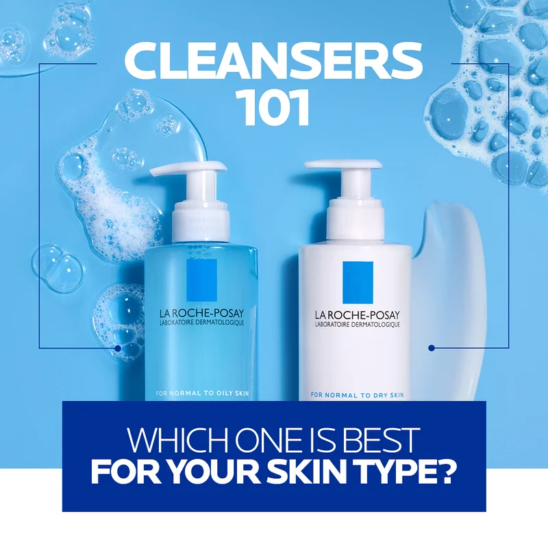 FIND THE CLEANSER FOR YOUR SKIN TYPE