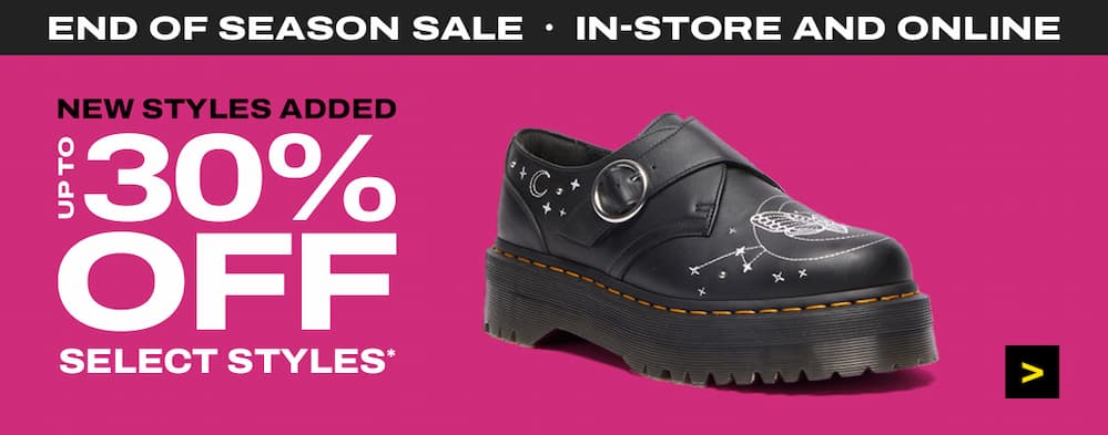 Shop new styles added to our end of season sale