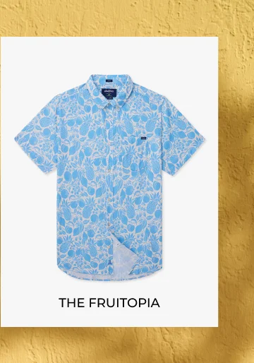 Resort Weave Friday Shirt: The Fruitopia