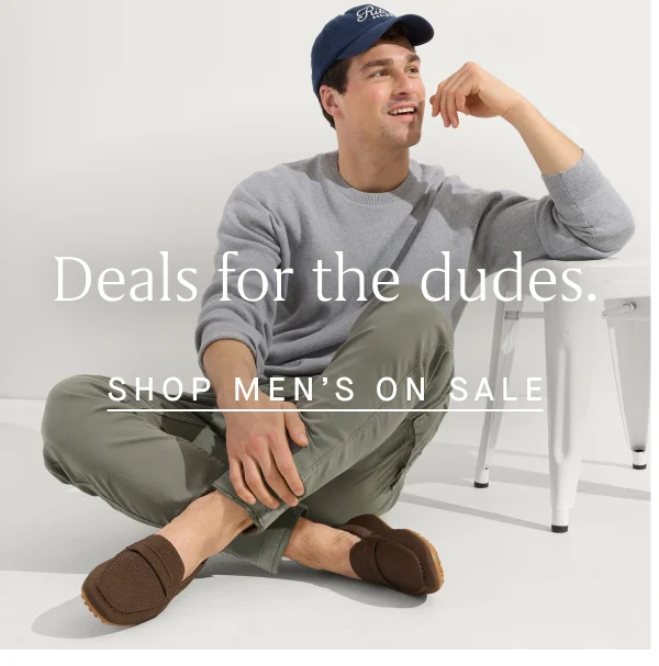 Deals for the dudes. SHOP MEN'S ON SALE