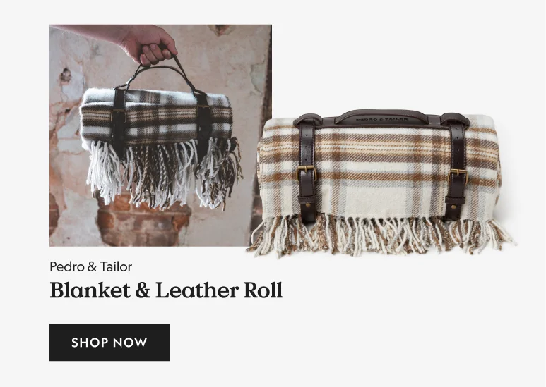 Blanket & Leather Roll