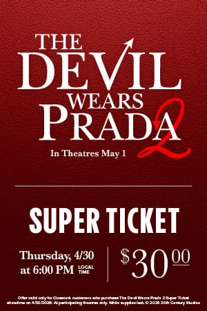 THE DEVIL WEARS PRADA 2 - SUPER TICKET