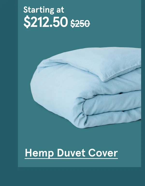 Hemp Duvet Cover