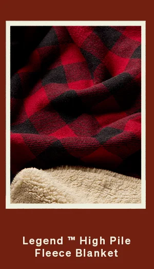 Legend High Pile Fleece Blanket