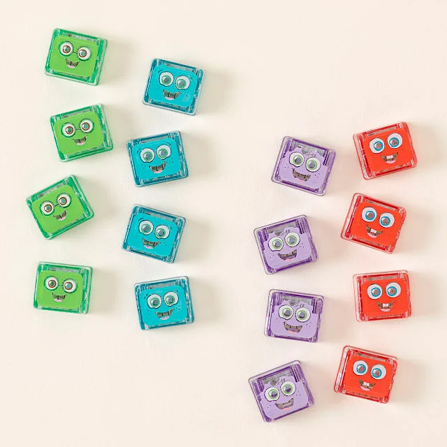 Glowing Bath Time Cubes