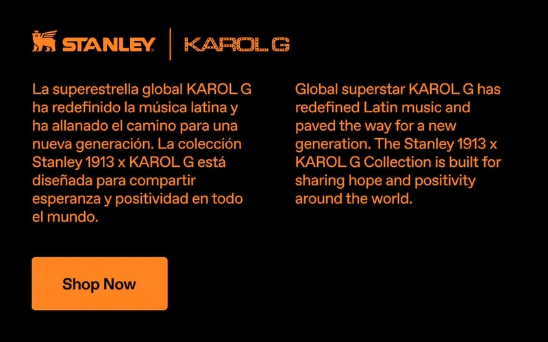 About KAROL G. Shop Now.