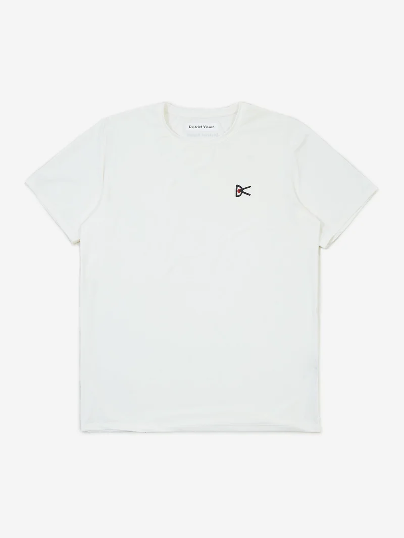 Image of District Vision Lightweight Short Sleeve Tee - Lunar White