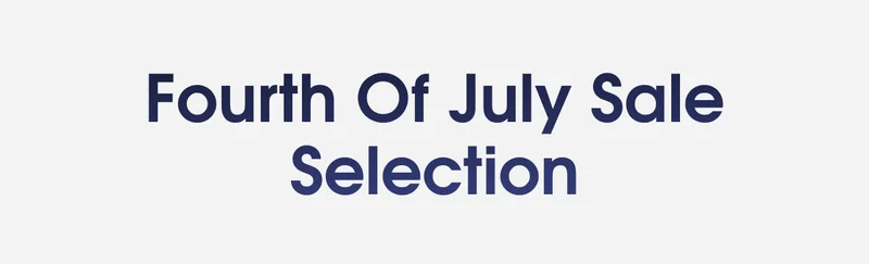 Fourth Of July Sale Selection