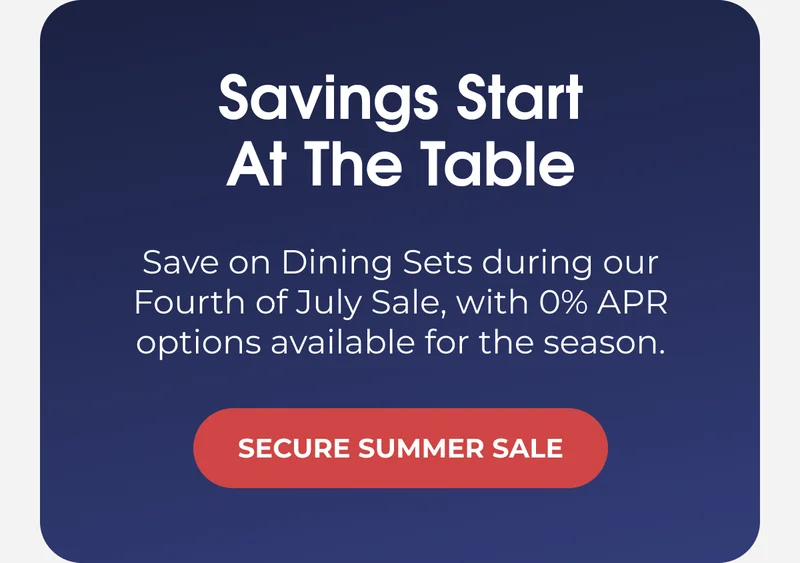 Savings Start At The Table