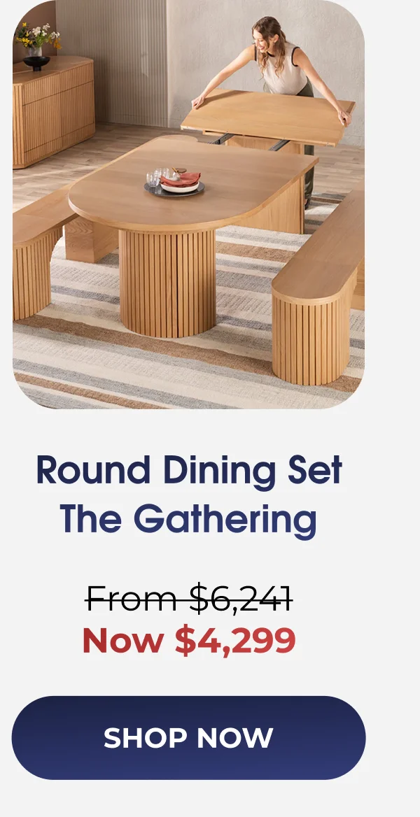 Round Dining Set - The Gathering