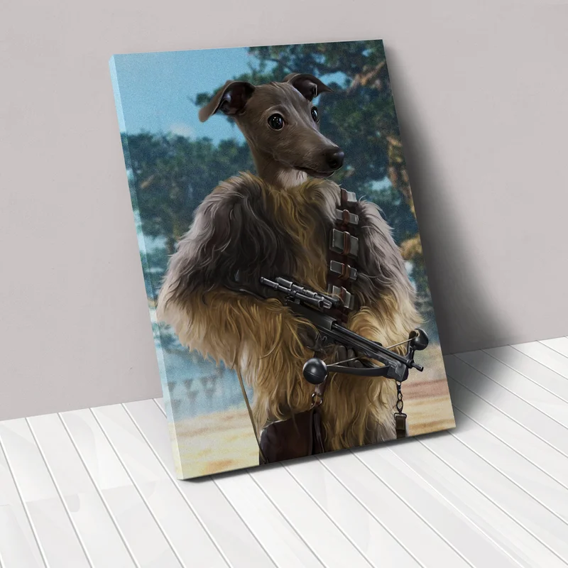Image of The Strong Smuggler - Custom Pet Canvas