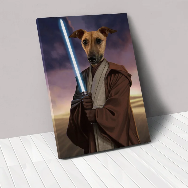 Image of The Space General - Custom Pet Canvas