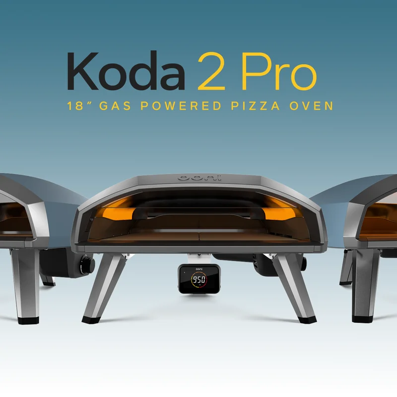 Ooni Koda 2 Pro: 18 Inch Gas Powered Pizza Oven
