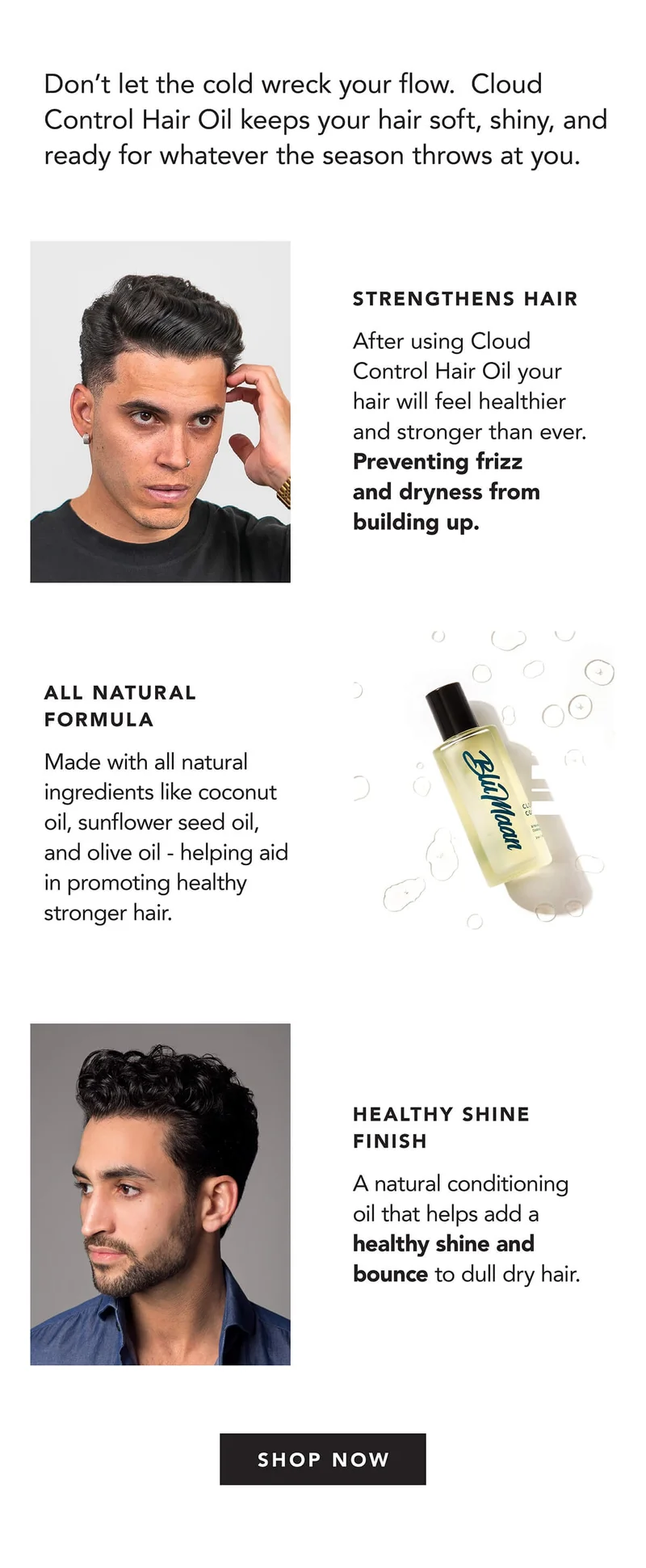 Cloud Control Hair oil