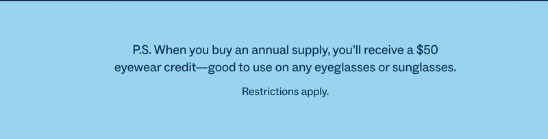 we offer a range of frames and contacts lenses