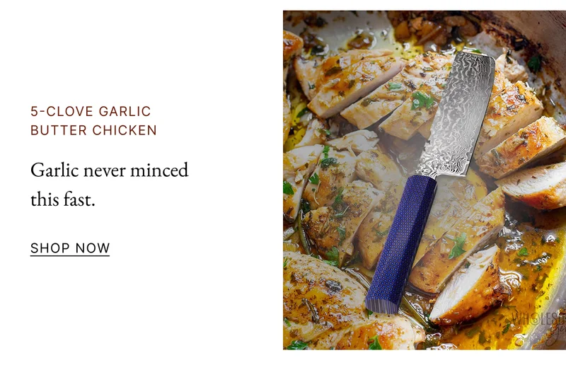 5-clove garlic butter chicken