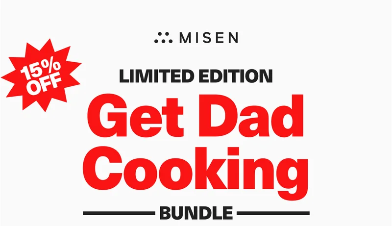 Limited Edition Get Dad Cooking Bundle