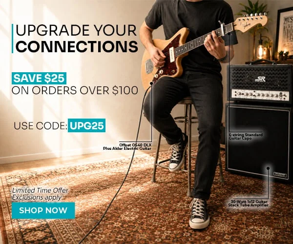 Upgrade Your Connections Save $25 on Orders over $100 Use Code: discount code