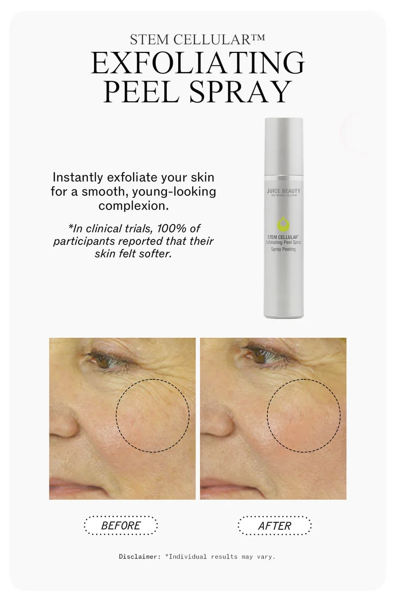 Stem Cellular Exfoliating Peel Spray