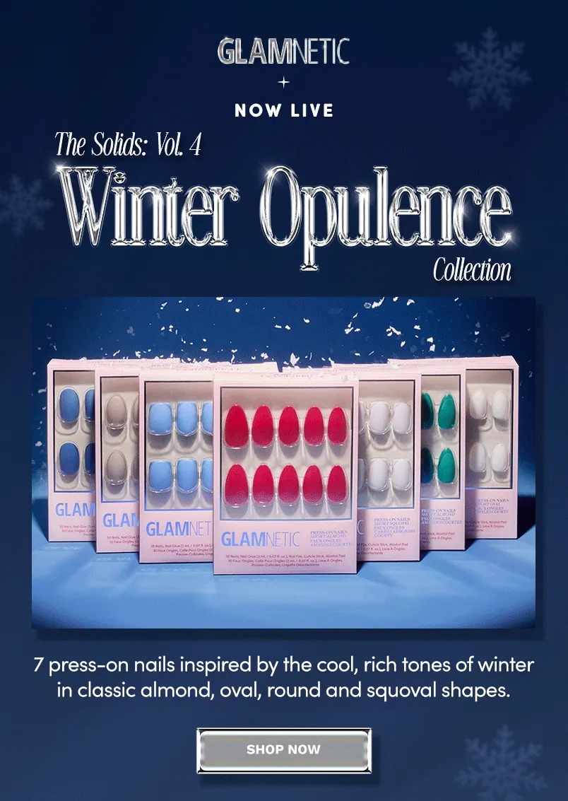 NOW LIVE! The Solids: Vol. 4 Winter Opulence New Nail Collection.