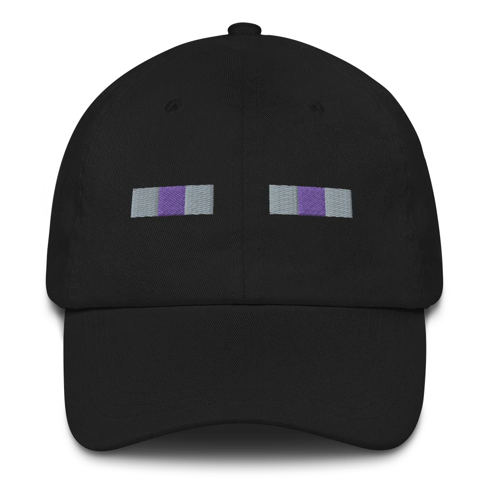 Image of Minecraft Enderman Embroidered Hat