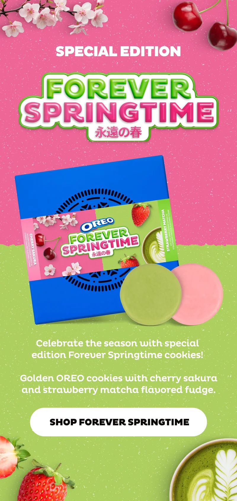 Shop Special Edition Forever Springtime OREO Cookies Shop Special Edition Forever Springtime OREO Cookies